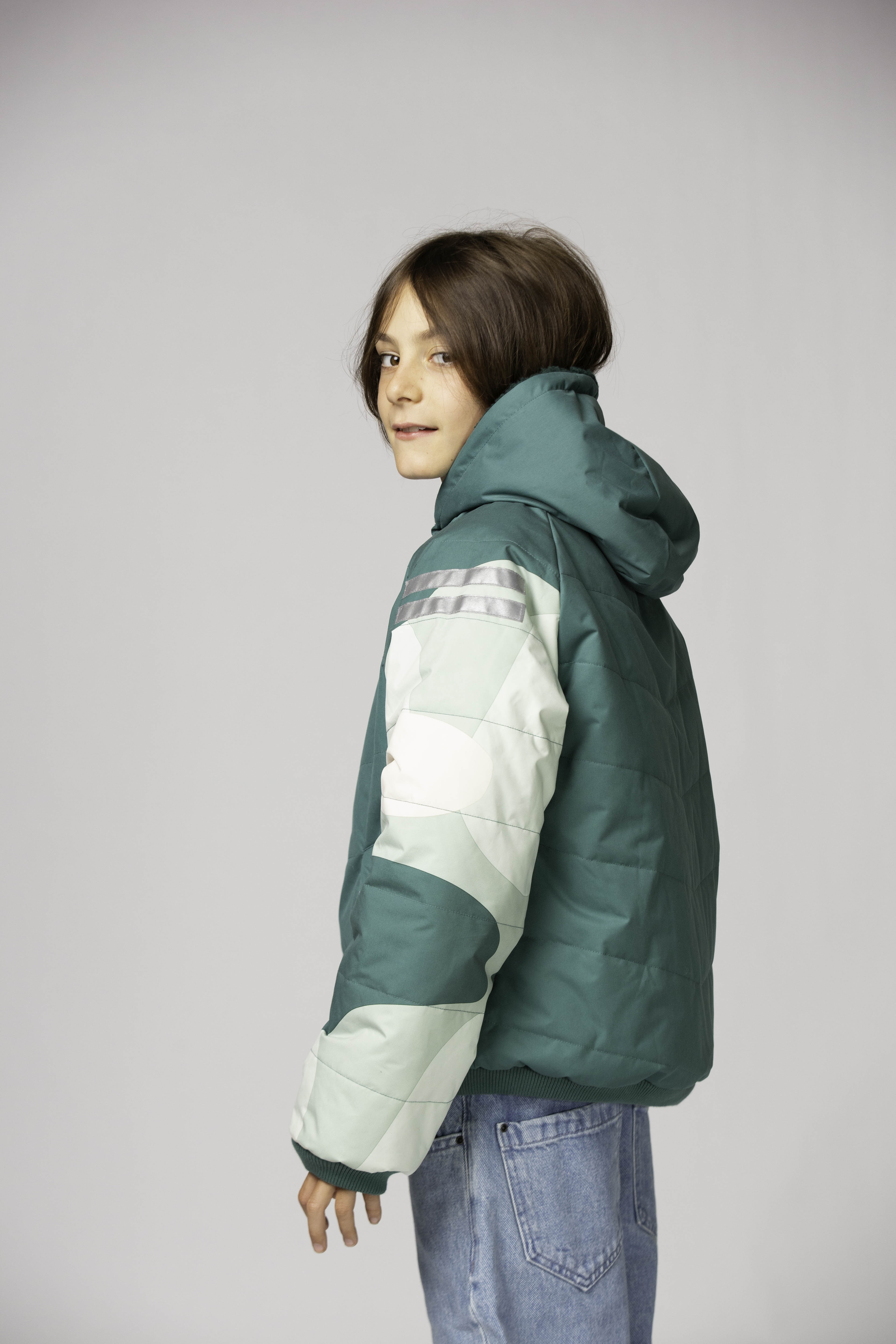 Wendbare Winterjacke
