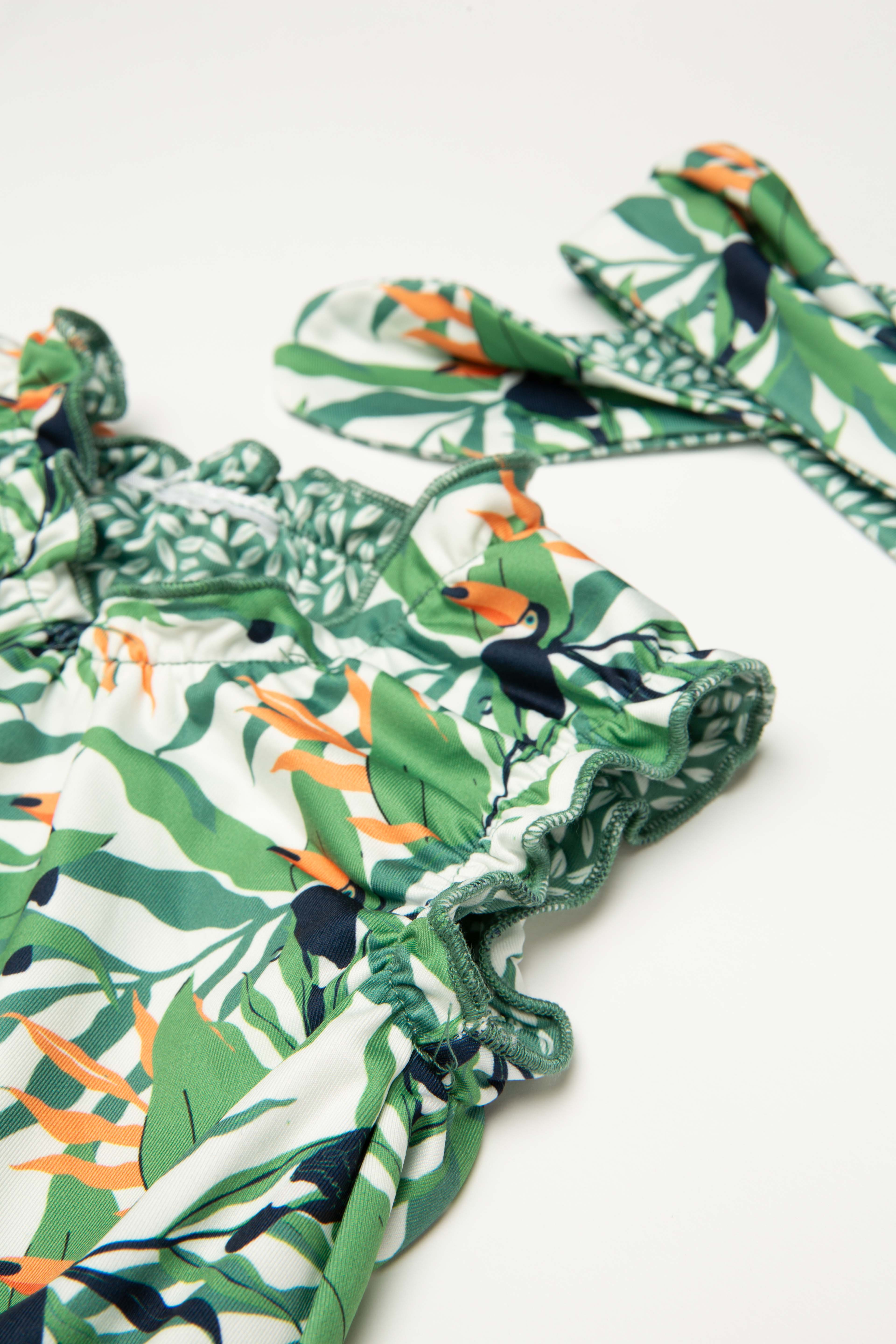 Reversible baby tankini