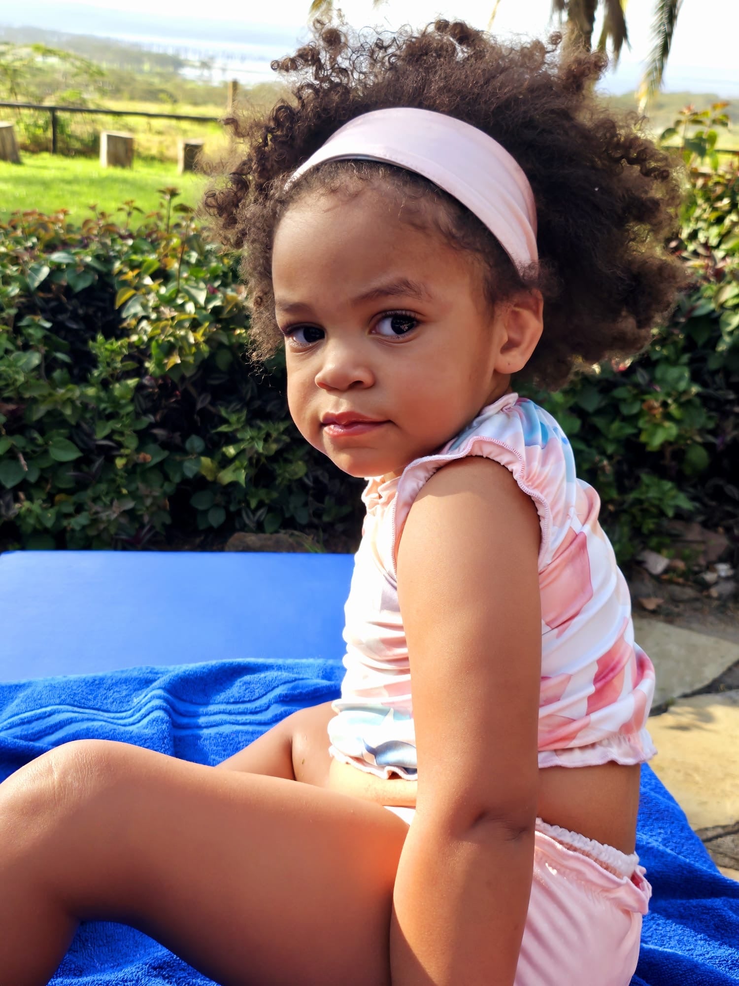 Reversible baby tankini