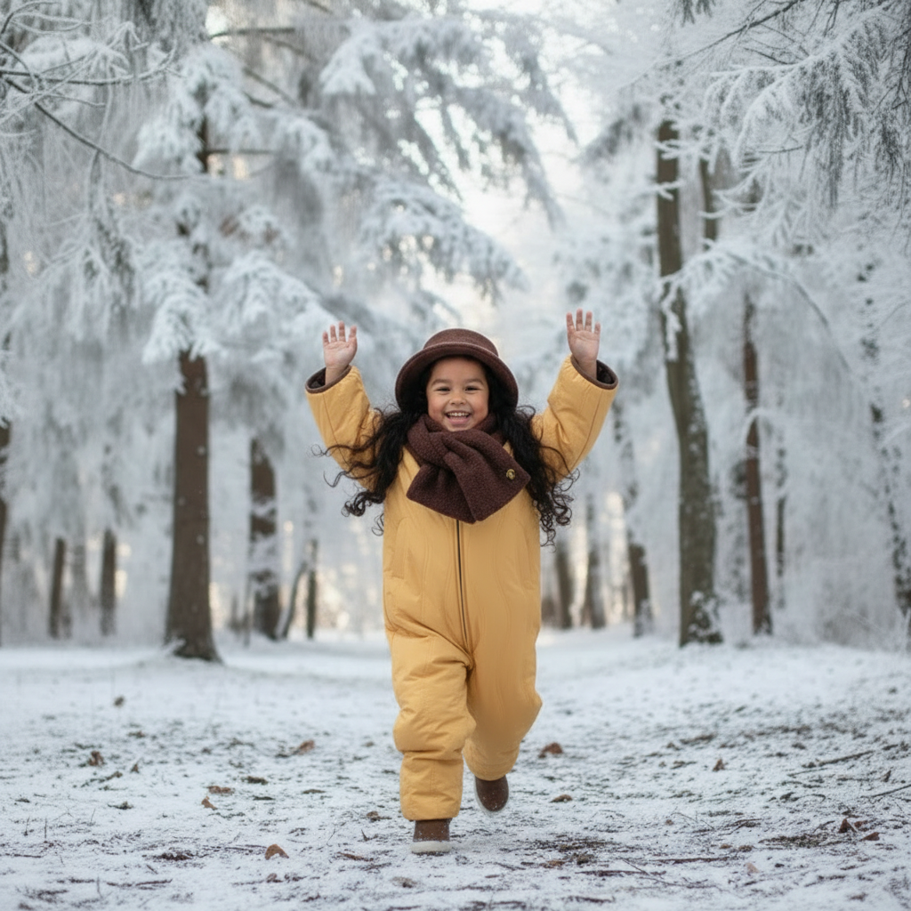 Baby sneeuwpak + Sherpa Sjaal