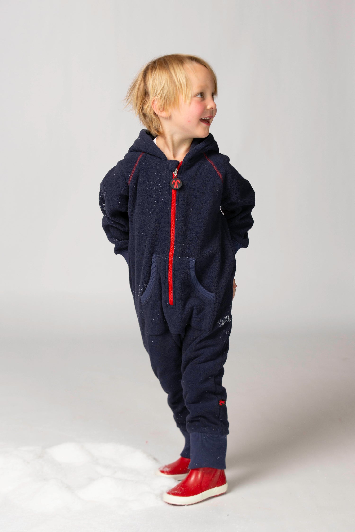 Fleece onesie