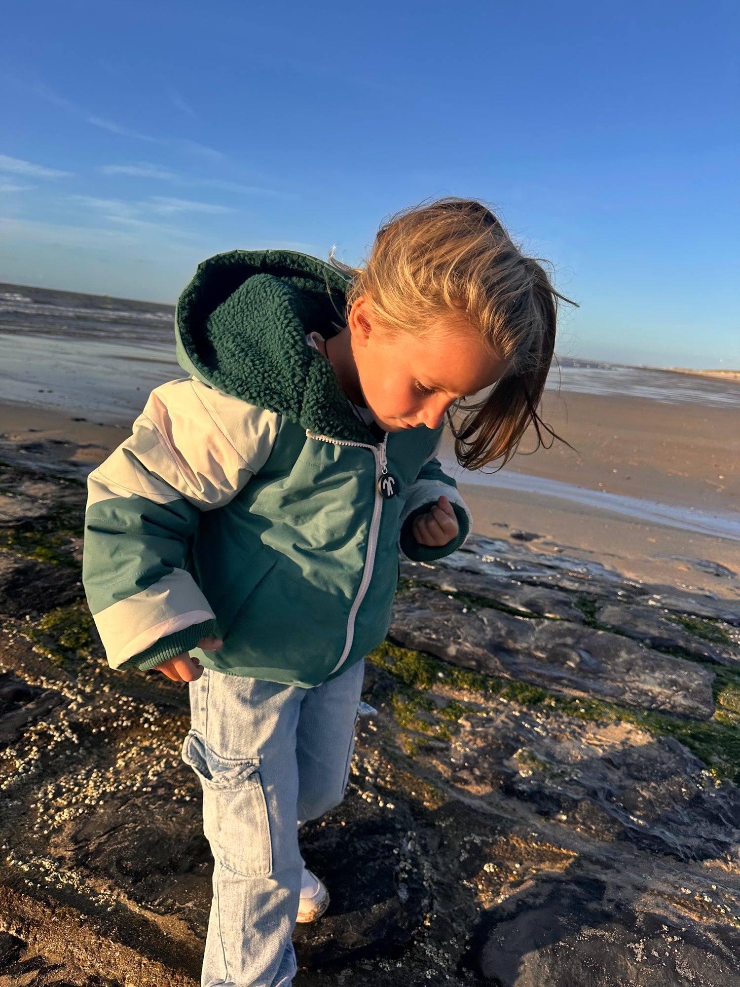 Wendbare Winterjacke
