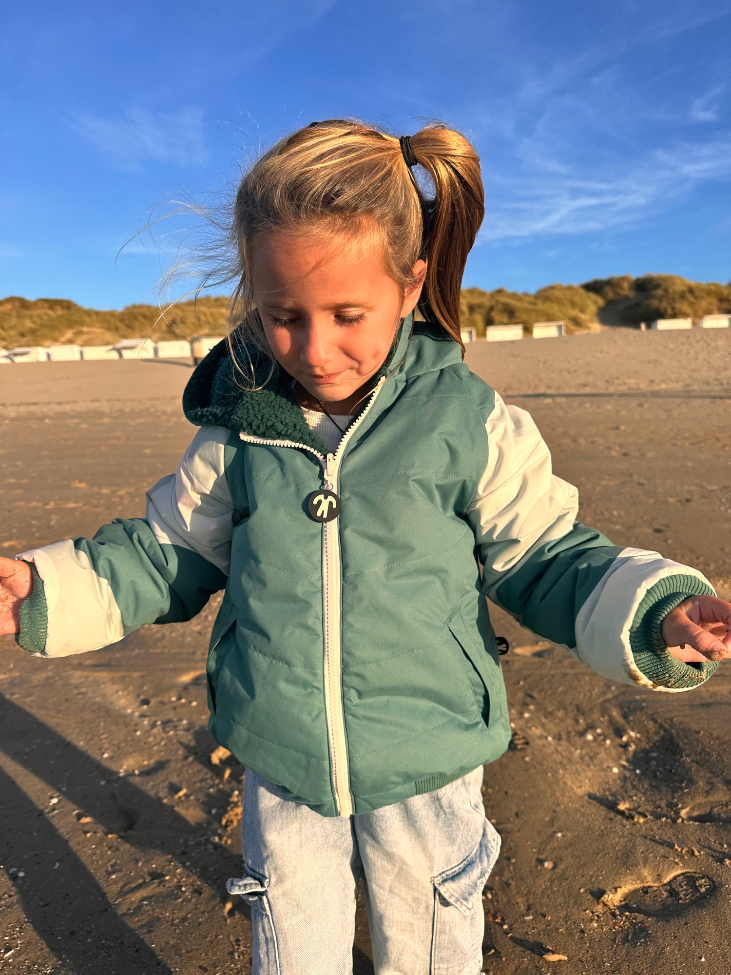 Wendbare Winterjacke