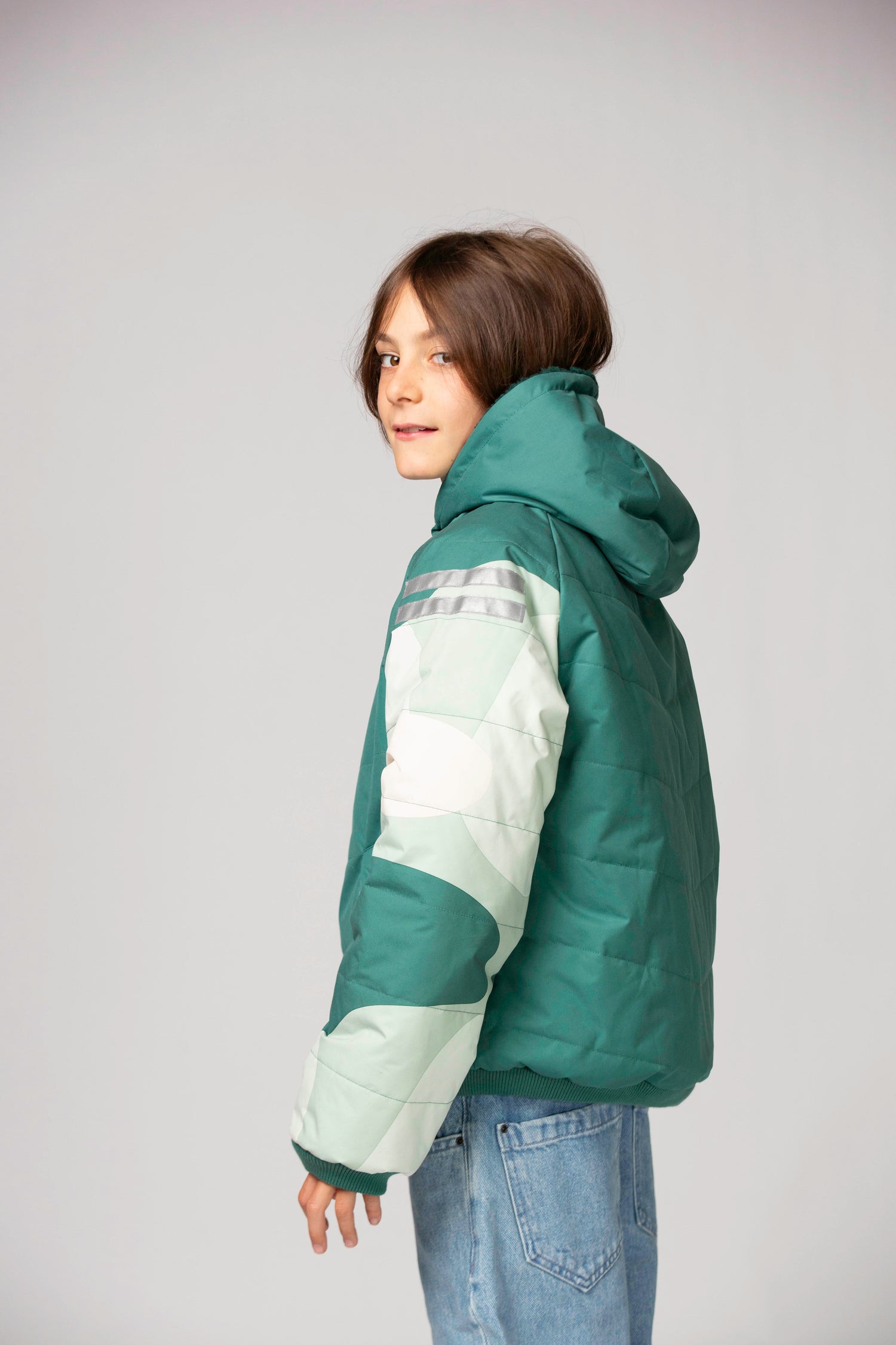 Wendbare Winterjacke