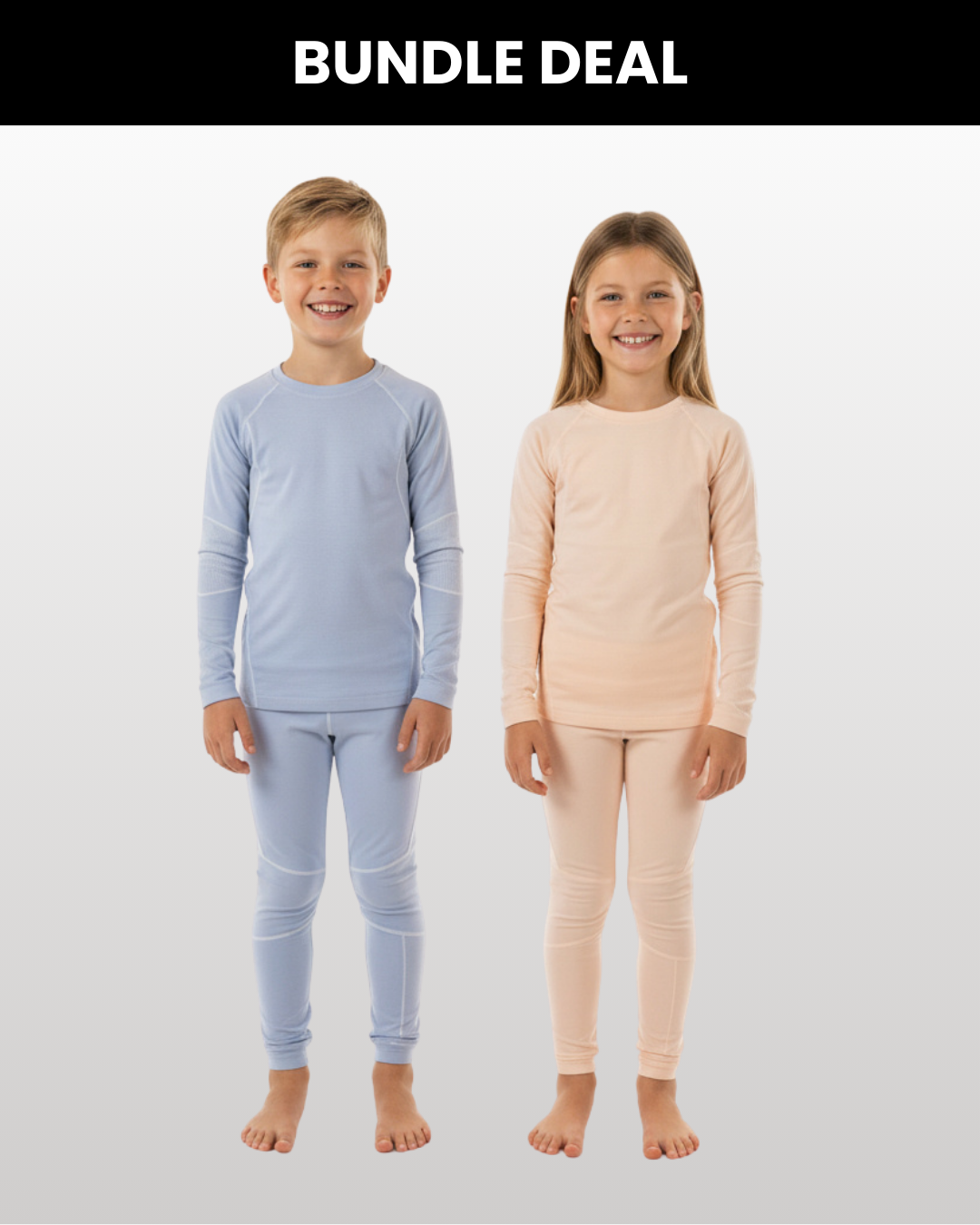 Base Layer Peach &amp; Light Blue