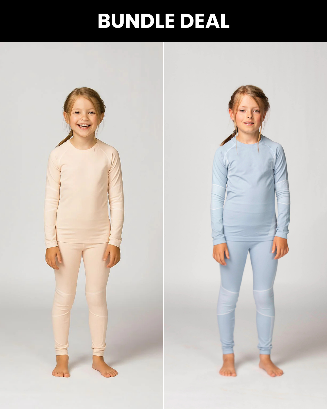 Base Layer Peach &amp; Light Blue